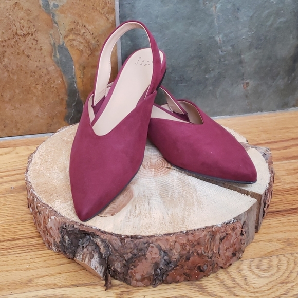 a new day Shoes - A New Day Mule Slingback Flats Size 9.5 (New)